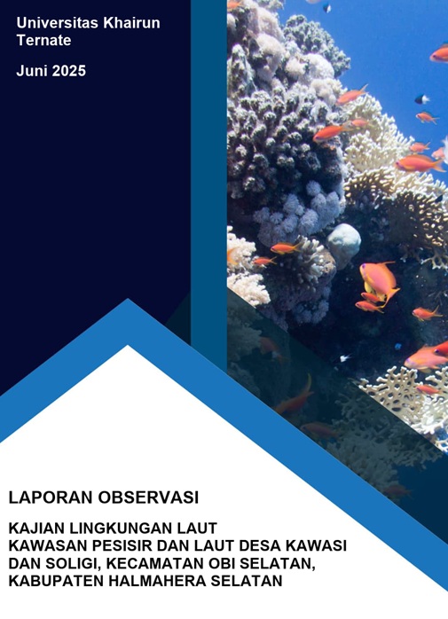Kajian Lingkungan Laut di Kawasan Pesisir dan Laut Obi Selatan